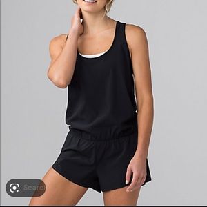 Great used condition open back romper